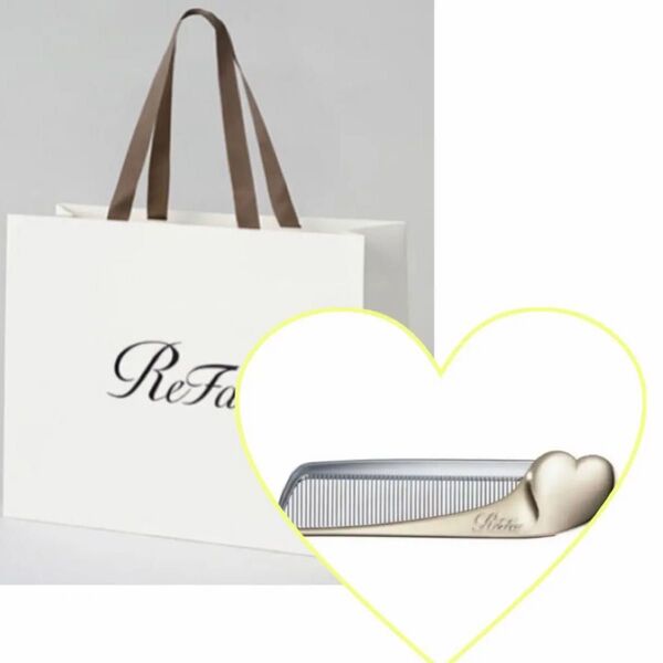 ReFa ハートコームアイラ シャンパンゴールド
