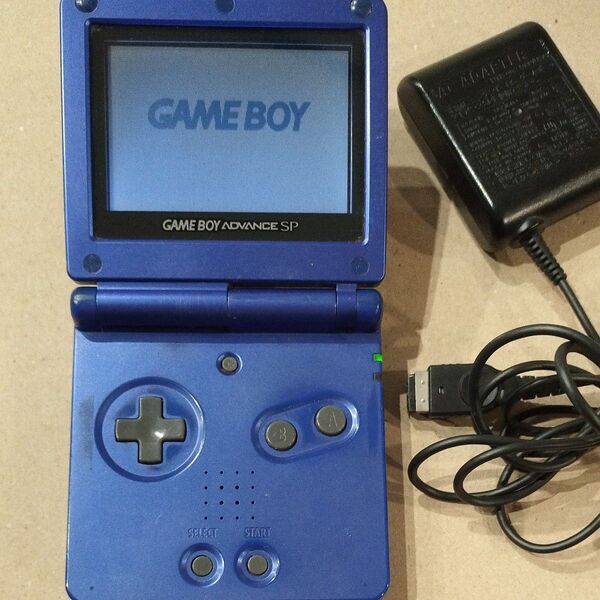 ゲームボーイアドバンスSP ブルー 充電器付き Nintendo