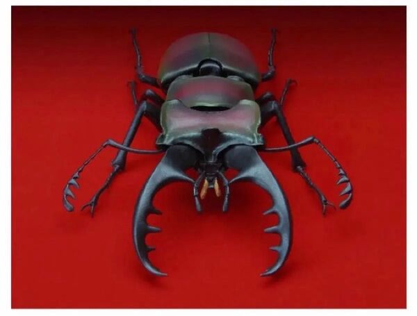 いきもの大図鑑 くわがた02 ミヤマクワガタ バンダイ 生き物大図鑑 フィギュア ガチャ カプセルトイ ガシャポン BANDAI