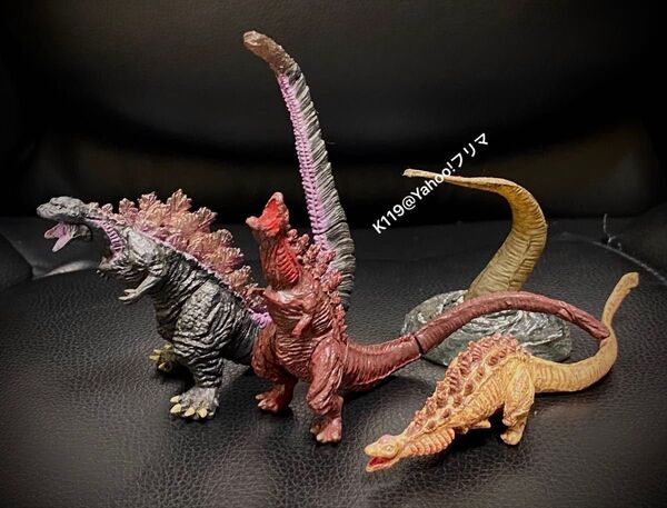 GODZILLA シンゴジラ シン・ゴジラ ミニフィギュア 4体セット 特撮 東宝映画 怪獣 バンダイ