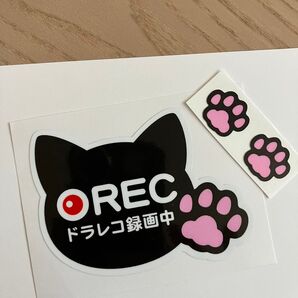 ドラレコステッカー 猫ステッカー