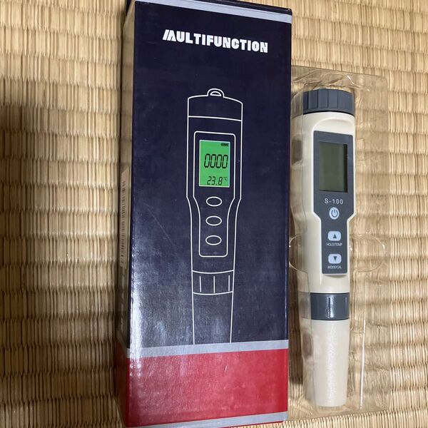 Slyfox 4in1 EC/TDS/塩分濃度/温度 水質測定器
