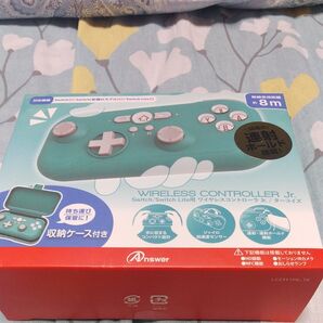 Switch/Switch Lite用 ワイヤレスコントローラ Jr. / ターコイズ