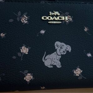 ディズニー コーチ coach 長財布 101匹わんちゃん