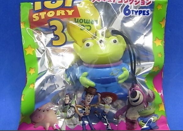 【エイリアン】トイストーリー3 フィギュア コレクション ストラップ リトルグリーンメン 2012 サントリー CCレモン 非売品