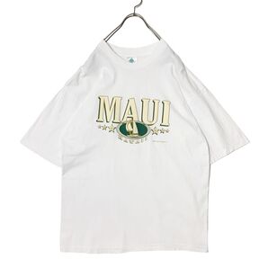 90s スーベニア Tシャツ XL シングルステッチ ハワイ マウイ島 ビンテージ スーベニア vintage ヴィンテージ 古着