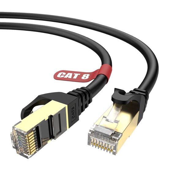 Lovicool CAT8 LANケーブル 1M カテゴリー8 ランケーブル 有線lan