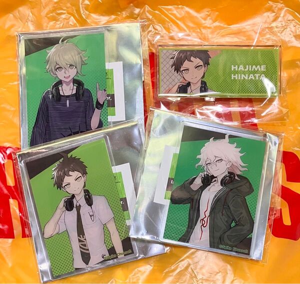 ダンガンロンパ タワーレコード タワレコ 4点セット ヘッドホン lackさん 天海蘭太郎 日向創 狛枝凪斗