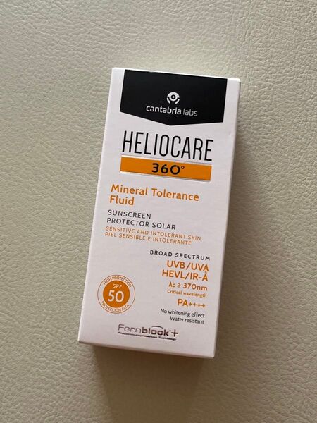 HELIOCARE ヘリオケア 360° ミネラル トレランス FLUID 日焼け止め SPF50+ PA++++ 50ml 1個