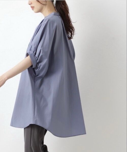 【NATURAL BEAUTY BASIC】半袖チュニック