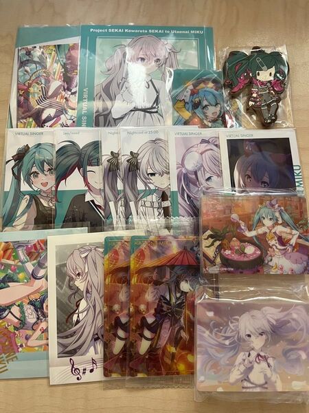 プロセカ 初音ミク まとめ売り ノーブルアート パシャこれ 箔押し エピカ ガチャキーホルダー 特典