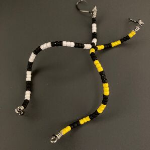 スラローム トルネード系ルアー 自重2.5g ハンドメイド 巻き直し不要 糸ヨレ軽減 Zeebra Tiger