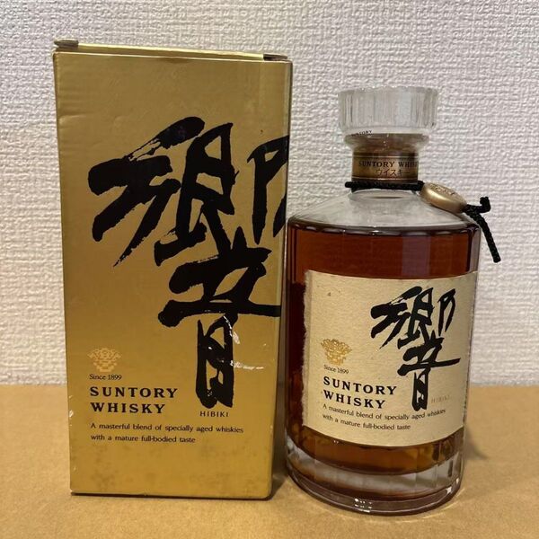サントリー ウイスキー 響 裏ゴールドラベル 古酒 箱付 SUNTORY WHISKY HIBIKI 未開封