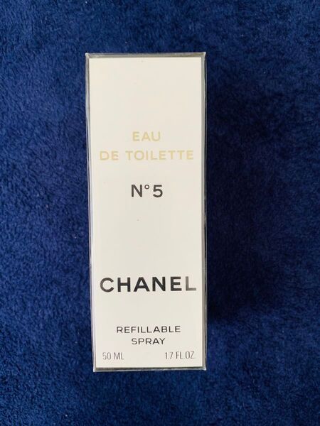 新品 未開封 CHANEL シャネル N°5 オードトワレ 香水 50ml リフィラブルスプレー