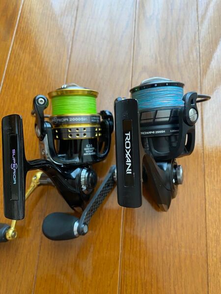 アブガルシアロキサーニ2500SHスペーリア2000SHセット