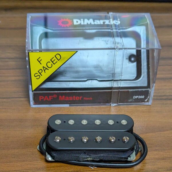 DiMarzio PAF MASTER NECK DP260 F-SPACE ディマジオ DP260FBK Fスペース