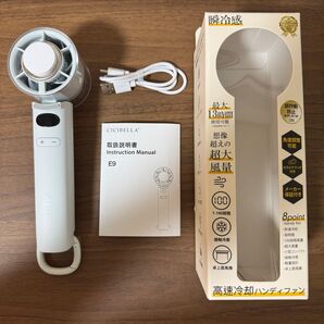 ハンディファン 100段階 高速冷却 大風量 超軽量 ミニ扇風機 卓上 小型 携帯 Type-C対応 手持ち 長時間