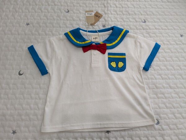 【新品未使用】ディズニー リトシー ドナルド 半袖 Tシャツ 80cm
