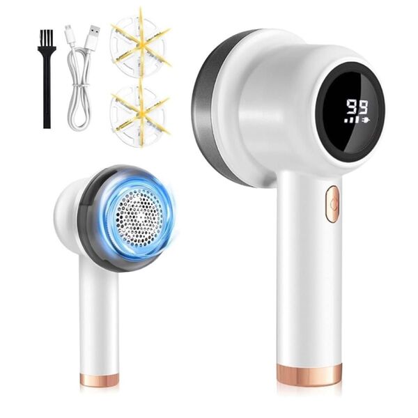 毛玉取り器 電動 けだまとり 毛玉クリーナー 毛玉カッター 安全装置