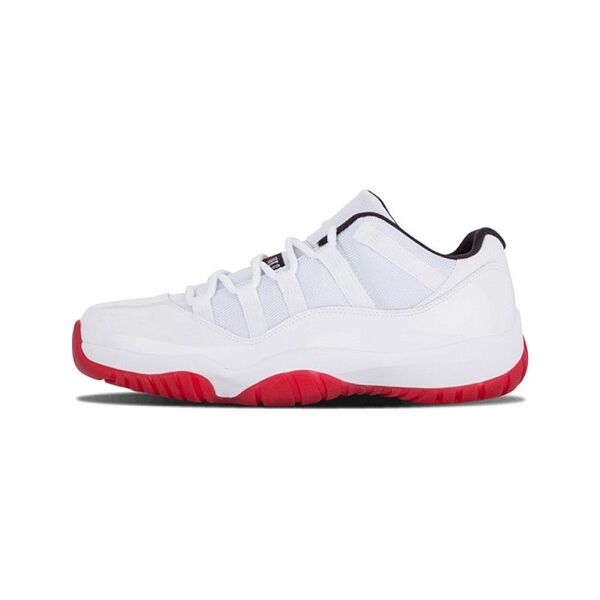 貴重 NIKE AIR JORDAN11 RETRO LOW 27cm 白赤 ナイキ エアジョーダン11 スニーカー ブランド
