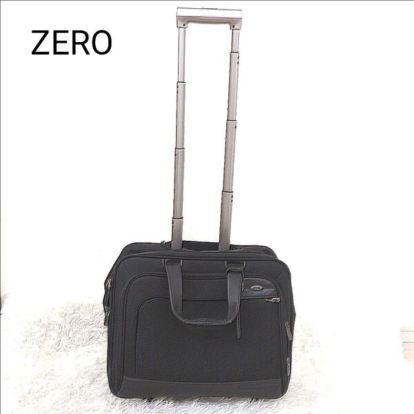 ZERO キャリーケース キャスター付き 持ち手最大高さ66センチ 幅二段階切り替え 軽量