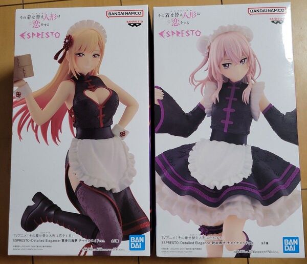 その着せ替え人形は恋をする 喜多川海夢 乾紗寿叶 チャイナメイドフィギュアセット