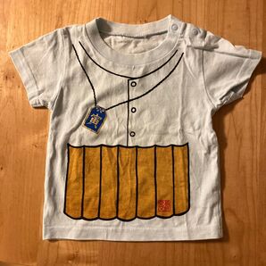 甚平風Tシャツ 子供服 80サイズ 水色