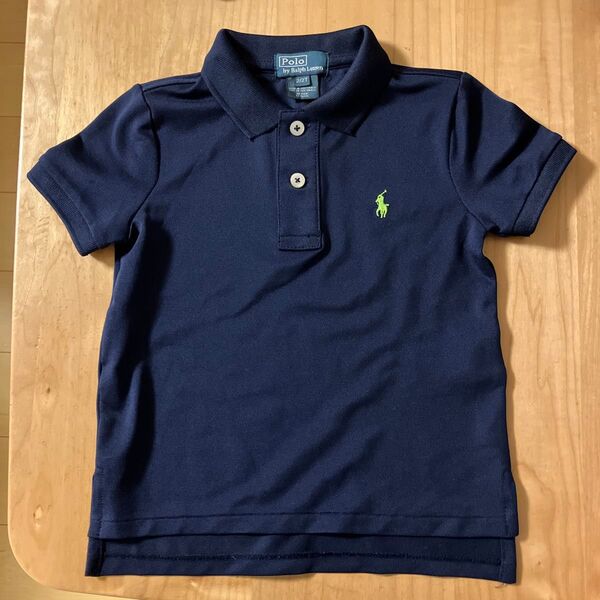 ポロラルフローレン キッズ ポロシャツ ネイビー 2T
