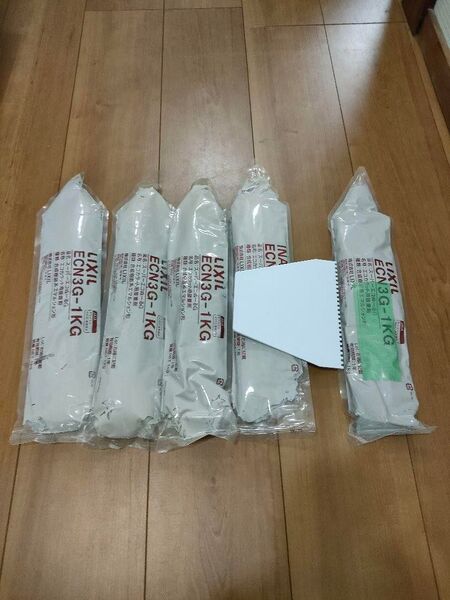 エコカラット専用接着剤 ECN3G-1KG 5本(有効期限切れ)+ヘラ1個