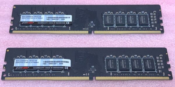 CFD W4U2666PS-16GC19 2枚■PC4-21300/DDR4-2666 DDR4 UDIMM 32GB@16GB