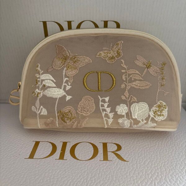 Dior/2025/限定マザー刺繍ポーチ【箱付き】