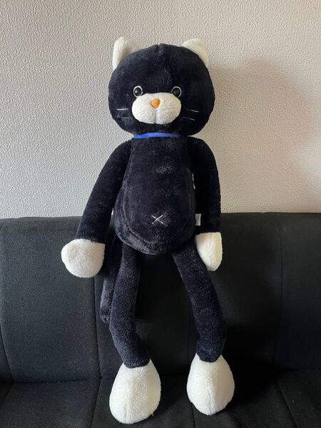ぬいぐるみ 着ぐるみゆうえんち 100センチ 2代目サトウ 猫 黒猫