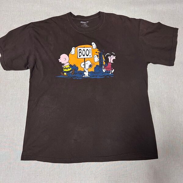 SNOOPY ピーナッツ スヌーピー チャーリーブラウン Tシャツ メキシコ製 XL キャラクター ルーシー 90s