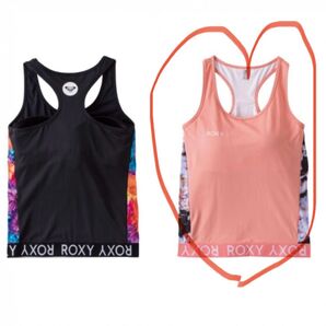 ロキシー ROXY 蜷川実花 コラボ ヨガ フラワー トップス ピンク 希少 フィットネス トレーニングウェア スポーツ