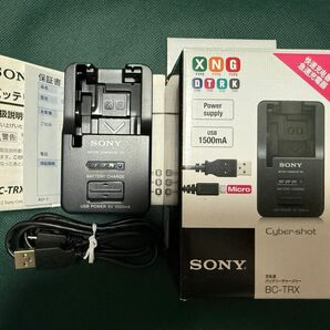 【美品】SONY BC-TRX / Cyber-shot用急速充電器