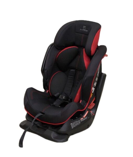 送料無料 エールベベ スイングムーン プレミアムS カーボンレッド ALC471 カーメイト 1歳頃からのジュニアシート