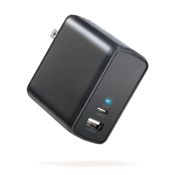 65 W PD 対応 Type-C USB-A 急速充電器