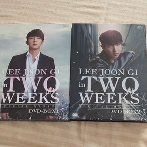 イジュンギ in TWO WEEKS スペシャルメイキングDVD-BOX1.2 おまけ付き!