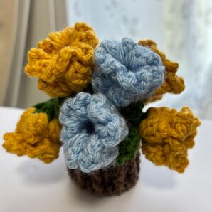 お花のブーケコースター