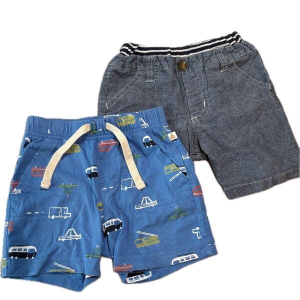 ショートパンツ 半ズボン 西松屋 babyGAP 2着セット 80㎝