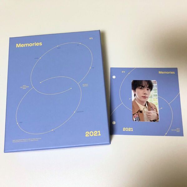 BTS Blu-ray ブルーレイ MEMORIES OF 2021 メモリーズ トレカ付き JIN ソクジン