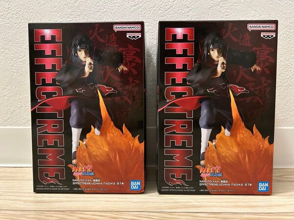 NARUTO-ナルト- 疾風伝 EFFECTREME-UCHIHA ITACHI-Ⅱうちはイタチ2体セット