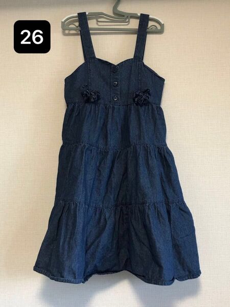 anyFAM 子供服 ワンピース デニム キッズ