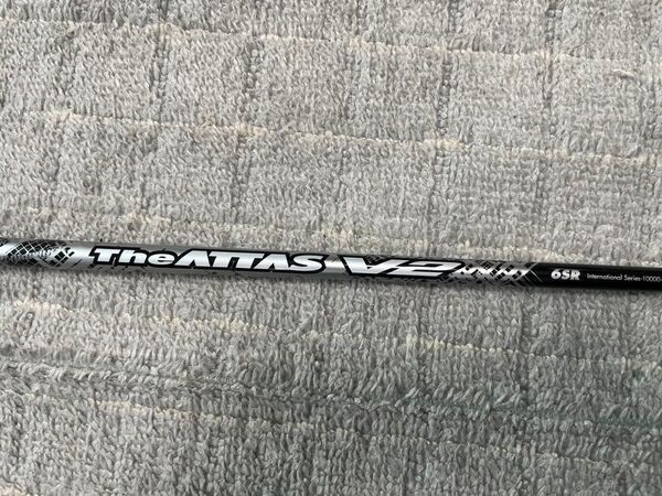 The ATTAS V2 シャフト 5W 用6SR . テーラーメイドスリーブ付