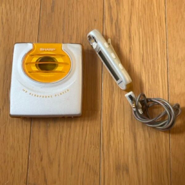 SHARP MDプレーヤー MD-ST50-Y ジャンク