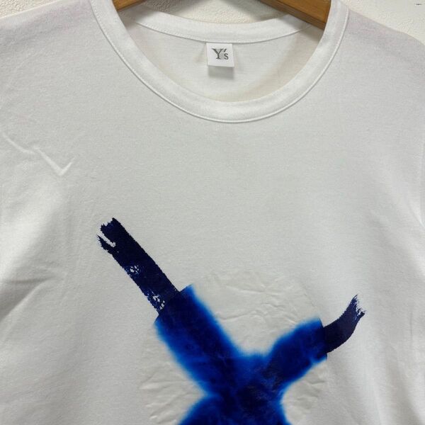 ワイズ ヨウジヤマモト y's Yohji Yamamoto tシャツ カットソー 半袖 デザイナーズ ブランド プリント ロゴ