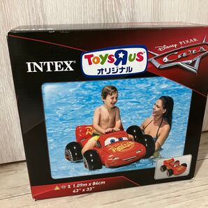 インテックス 浮き輪 フロート ディズニー カーズ ライドオン 未使用品