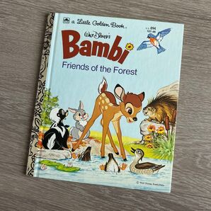 Bambi バンビ リトル ゴールデンブックス 洋書 絵本 ディズニー 英語絵本