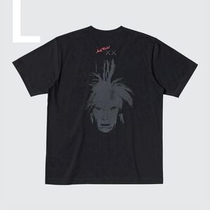 カウズ ウォーホル Tシャツ 半袖 KAWS+ Warhol L サイズ