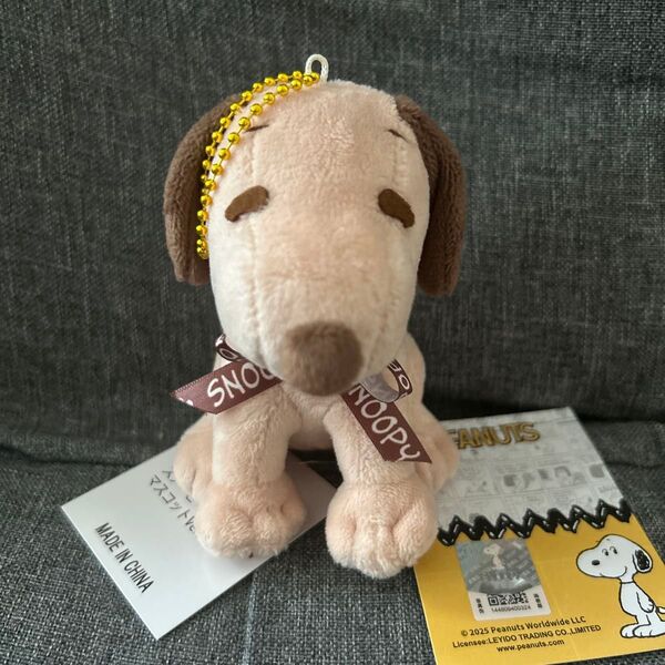 SNOOPY ロゴリボンマスコット ぬいぐるみ